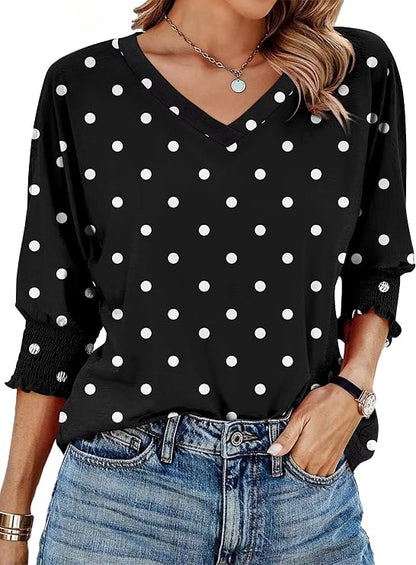 Women's 3/4 Length Sleeve Tops